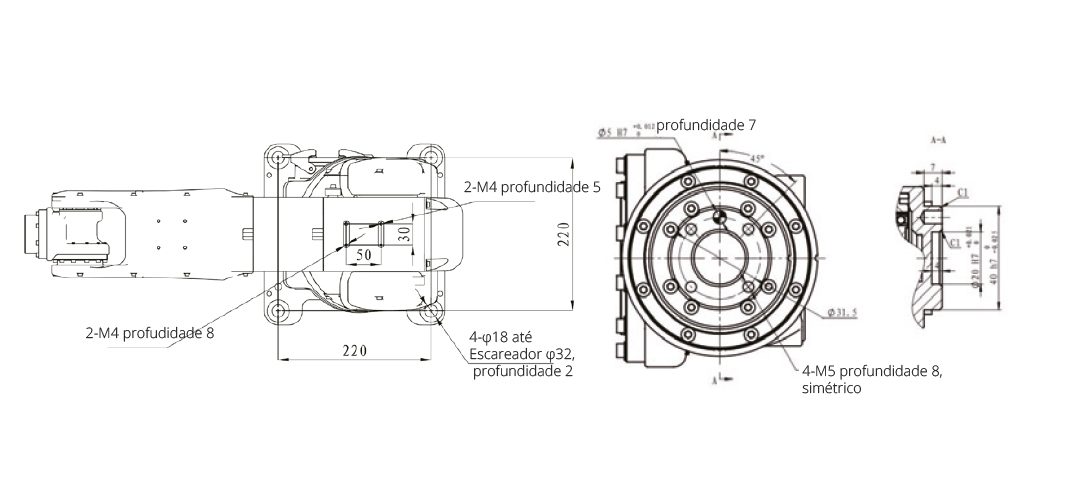 BRMB 10/900F Desenho Técnico 1