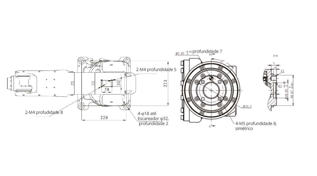 BRMB 10/900F Desenho Técnico 1