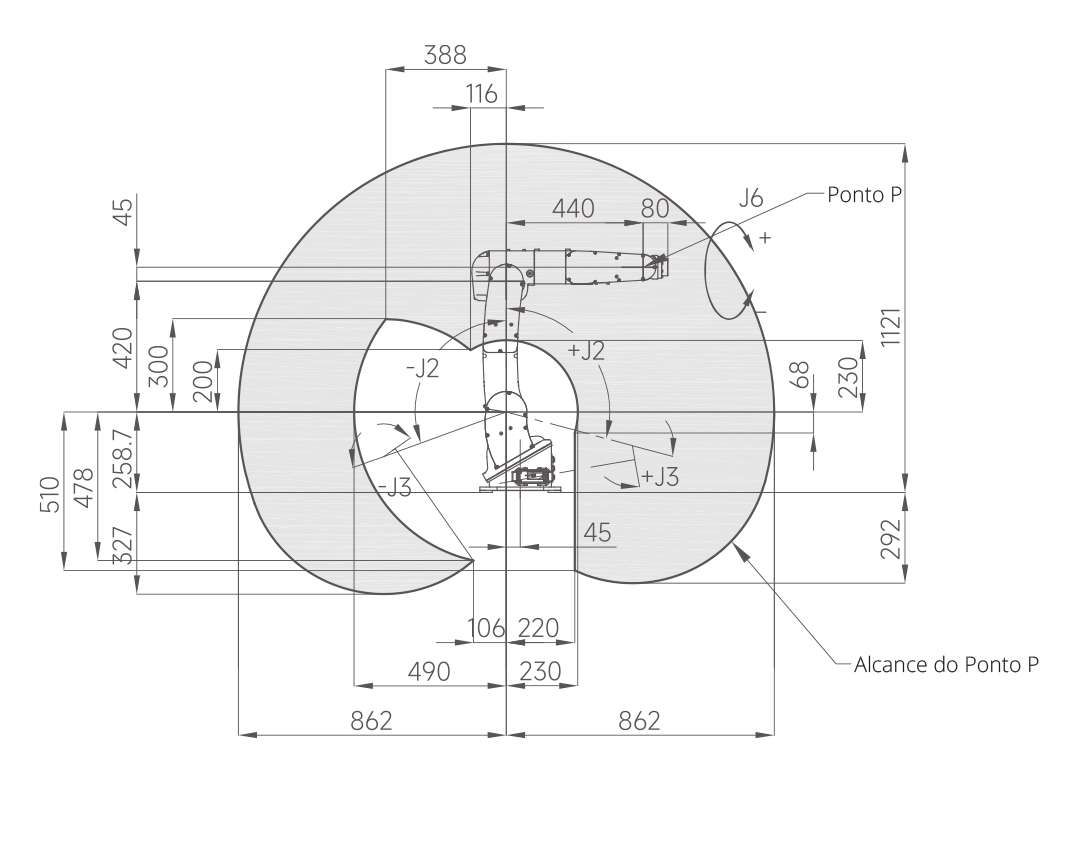 BRMB 10/900F Desenho Técnico 2
