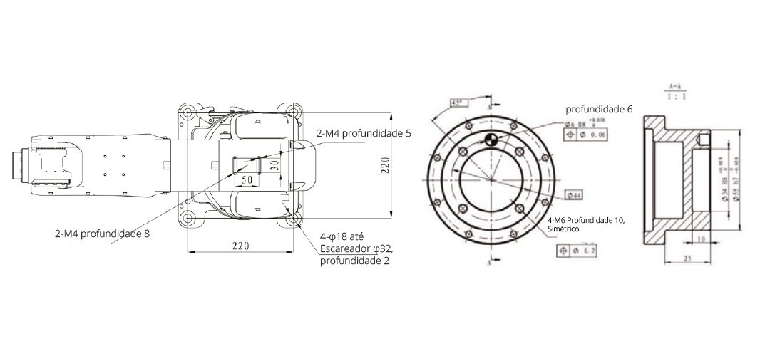 BRMB 10/900T Desenho Técnico 1