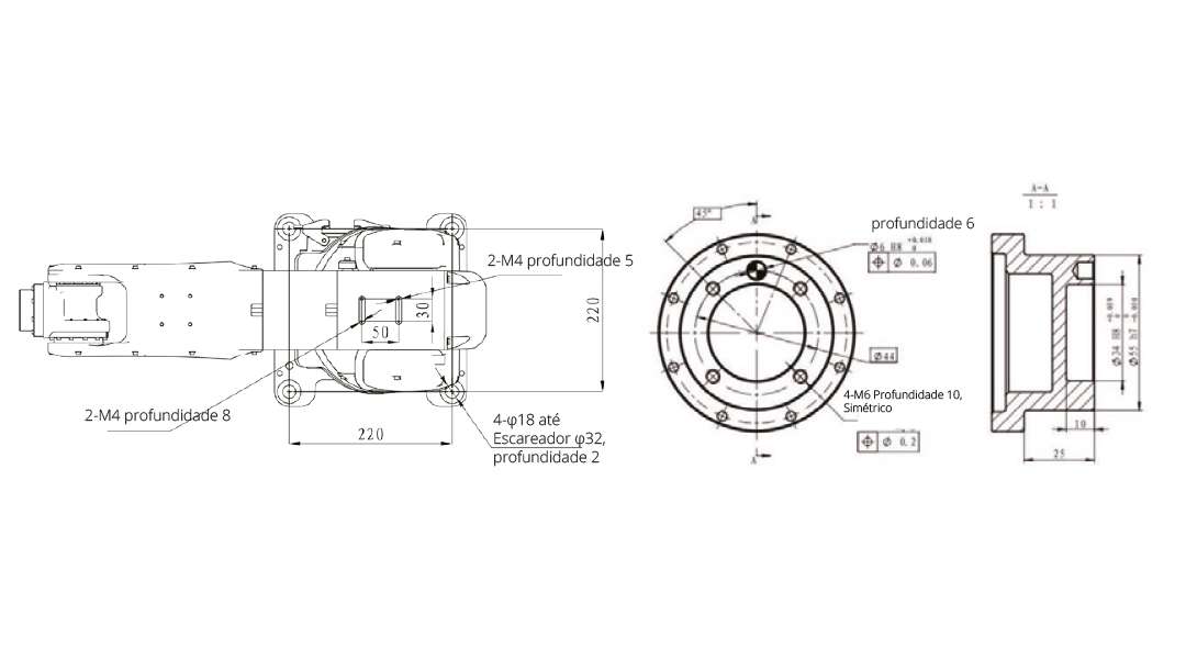 BRMB 10/900T Desenho Técnico 1