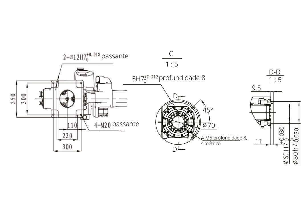 BRU 10/2000H Desenho Técnico 1