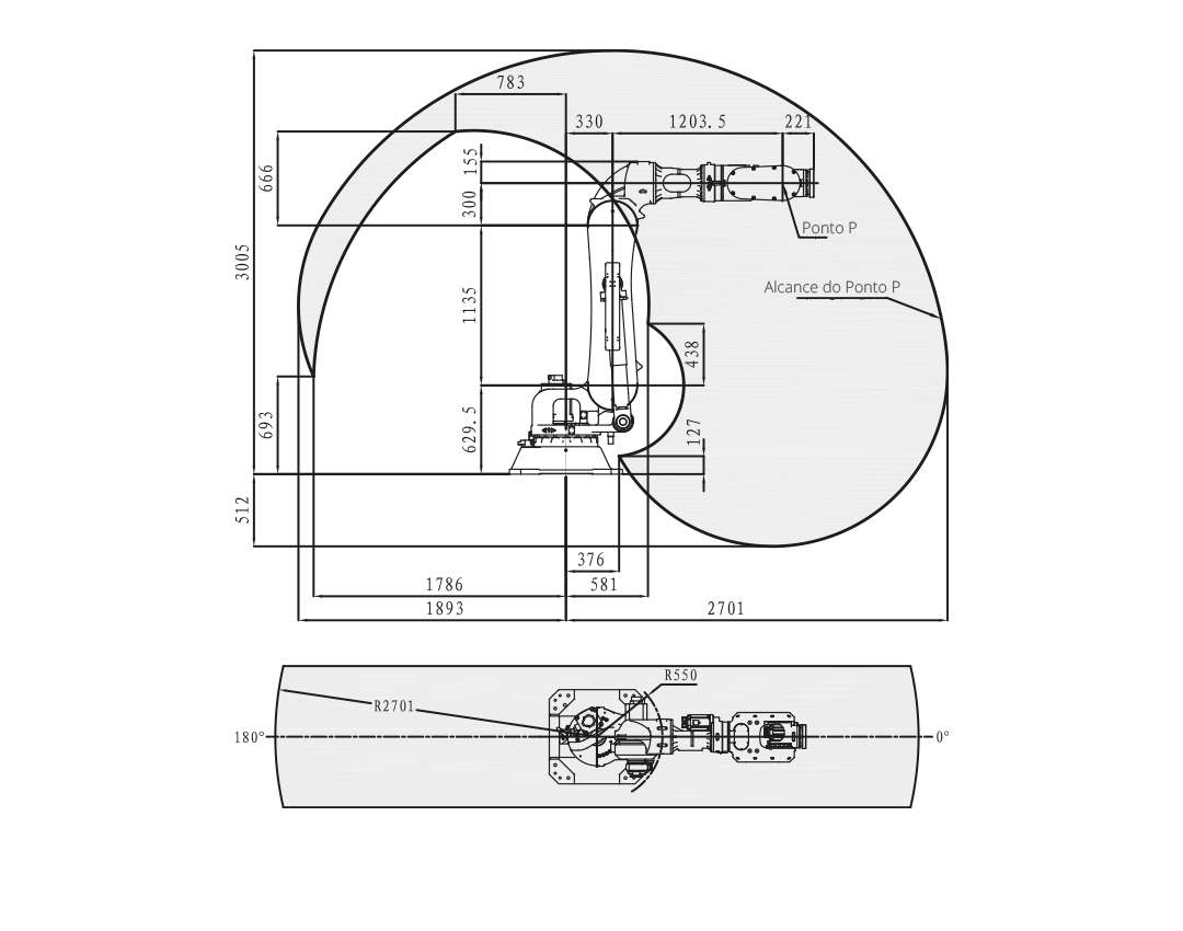 BRU 175/2700 Desenho Técnico 2