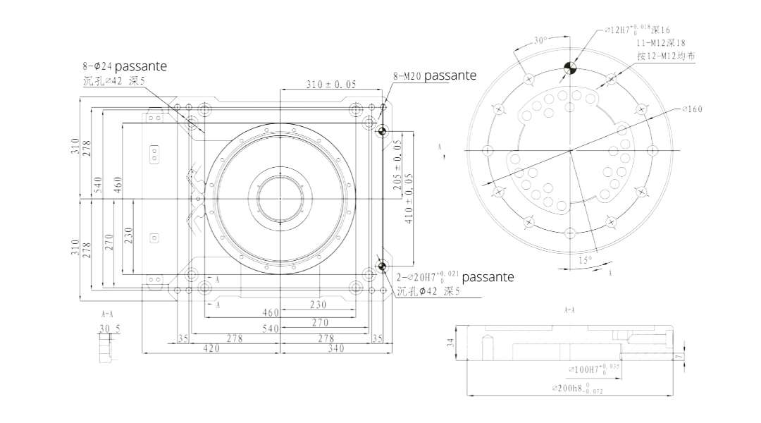 BRU 175/3200 Desenho Técnico 1