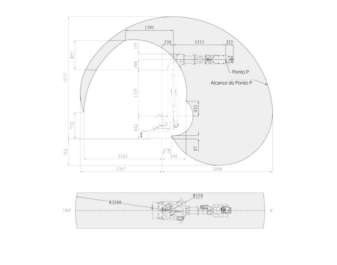 BRU 175/3200 Desenho Técnico 2
