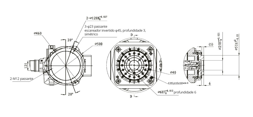 BRU 20/1700 Desenho Técnico 1