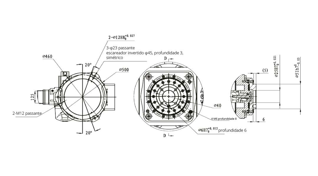 BRU 20/1700 Desenho Técnico 1