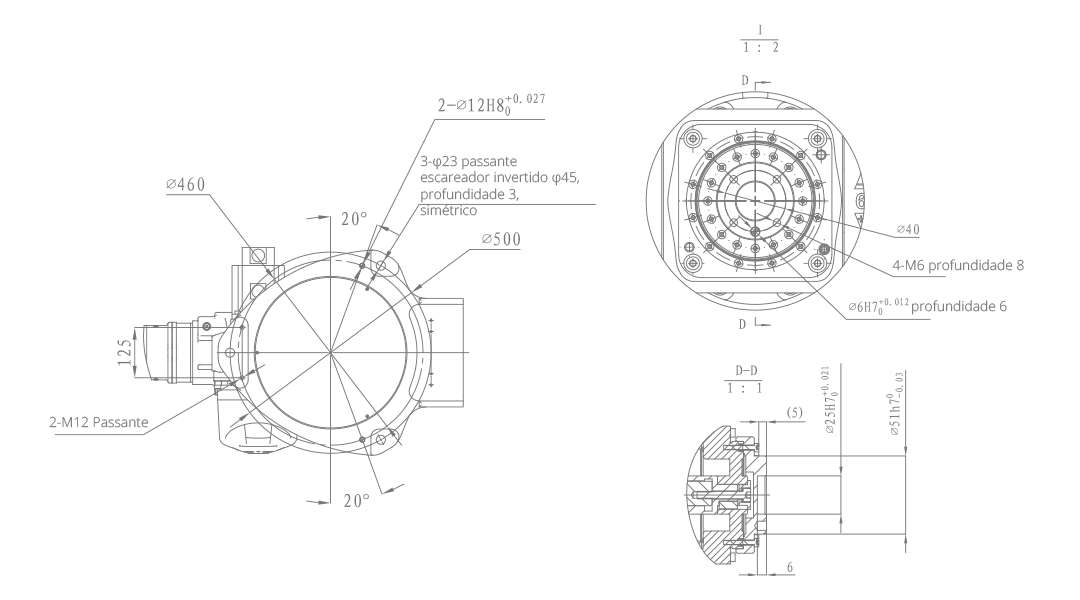 BRU 25/1720 Desenho Técnico 1