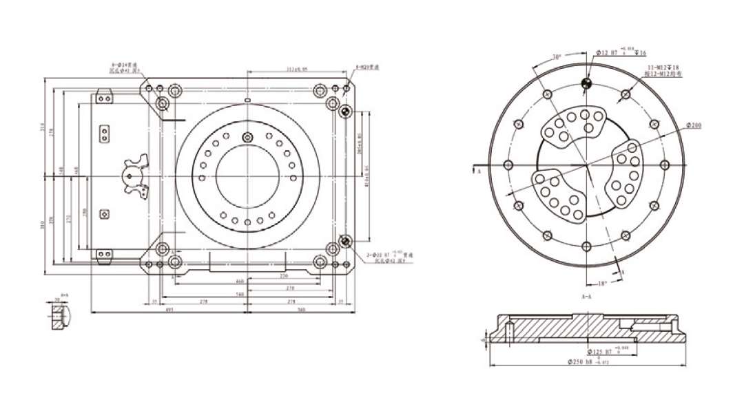 BRU 280/3200 Desenho Técnico 1