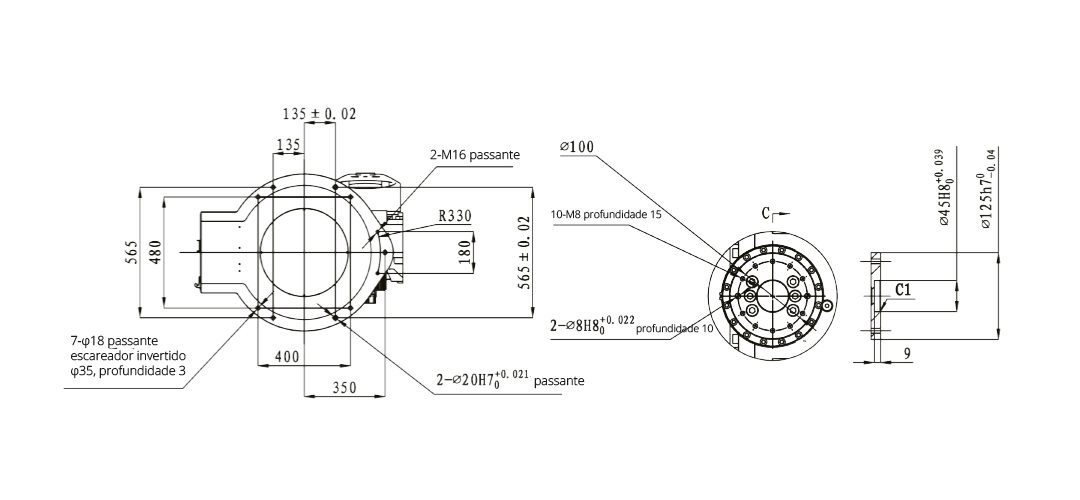 BRU 50/2180 Desenho Técnico 1