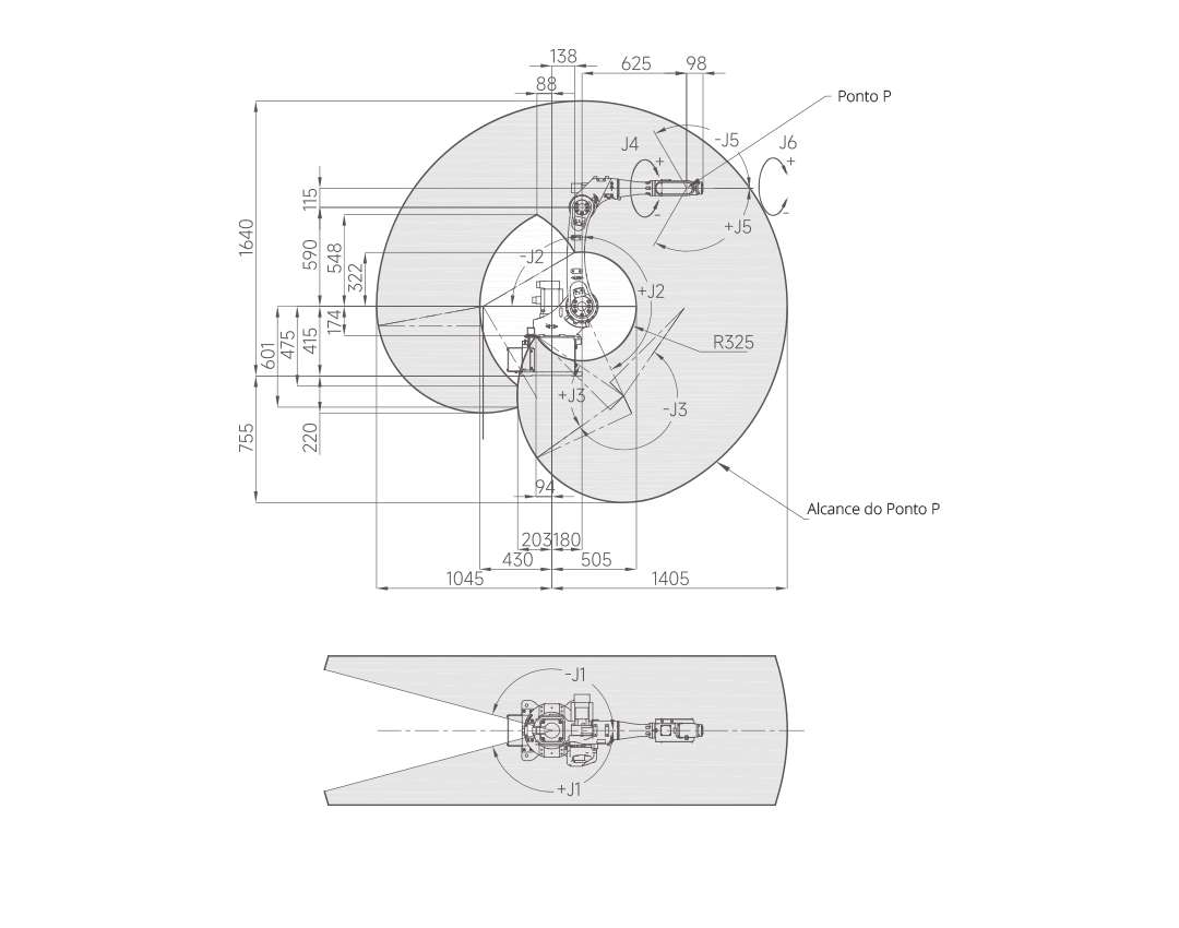 BRU 8/1400 Desenho Técnico 2