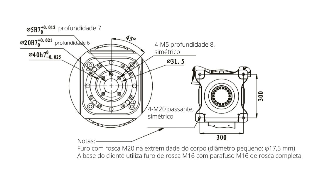 BRU 8/1800 Desenho Técnico 1